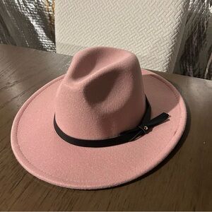 Pink Fedora Hat